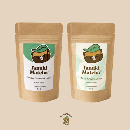 Two Ways to Tanuki Matcha (Matcha Bundle)
